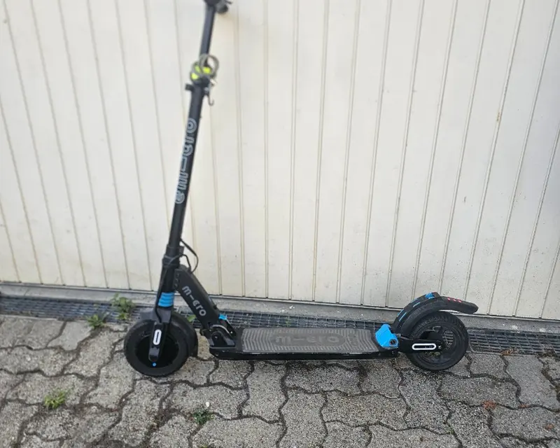 E-Scooter nach dem Batterie-Upgrade